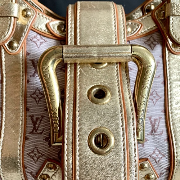 ‼️sold‼️Louis Vuitton Theda Mini Lin Khaki - Picture 8 of 16